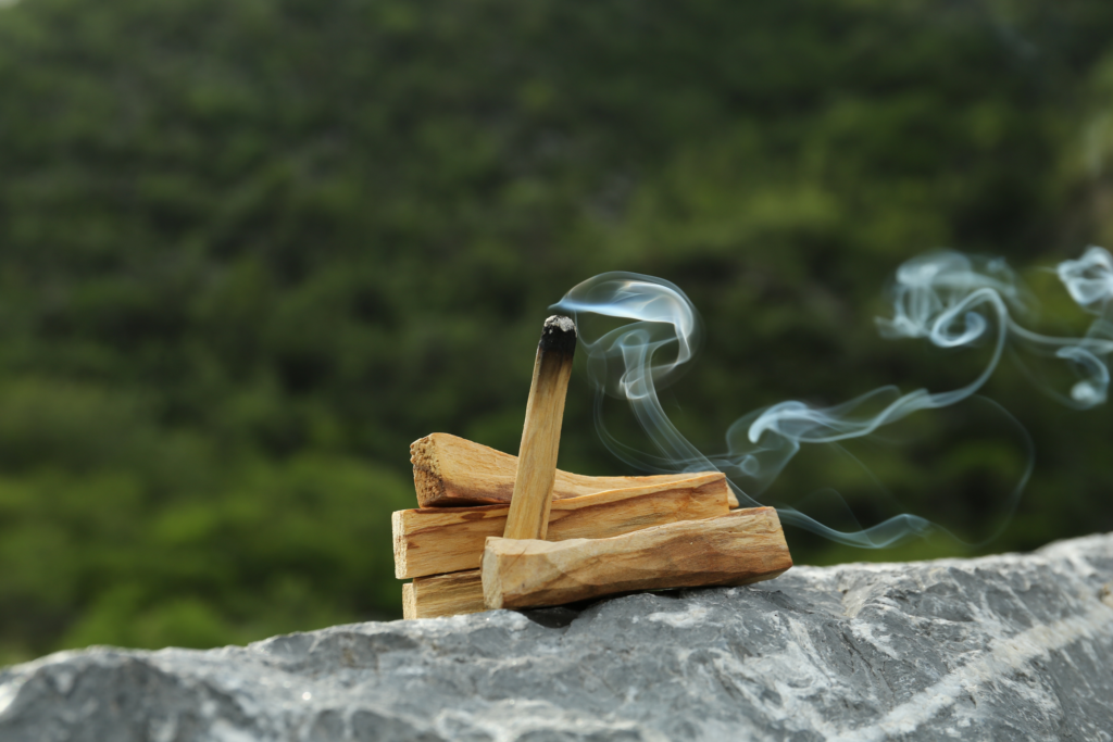 Palo Santo for crystal cleansing